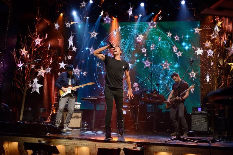 Provided by Google images (Coldplay performing on SNL)