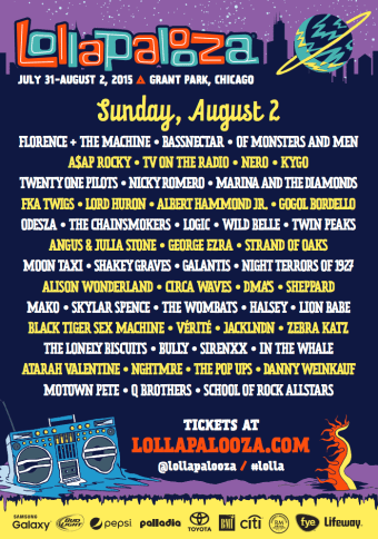 Lollapalooza Sunday