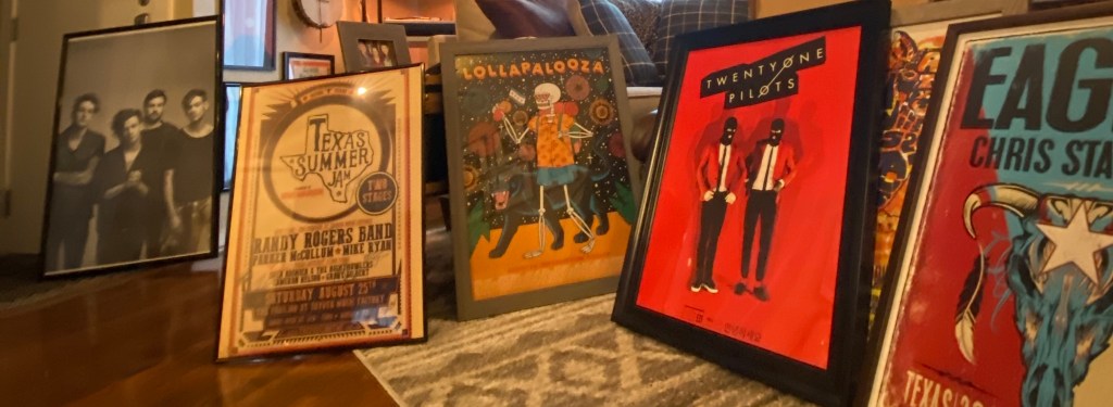 How To Frame Gig Posters Guide